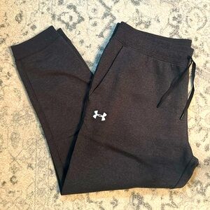 UA Hustle Fleece Jogger, charcoal gray, NWT, size XXL